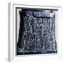 Cuneiform Writing on the Base of Headless Statue of Prince Gudea-null-Framed Giclee Print