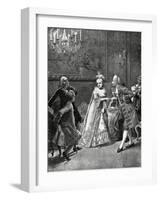 Cunning Widow, Act III, Scene XXV Comedy-Carlo Goldoni-Framed Giclee Print