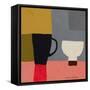 Cup and Bowl-Sophie Harding-Framed Stretched Canvas