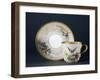 Cup and Saucer, Part of Coffee Service, Circa 1865-null-Framed Giclee Print