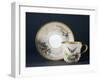 Cup and Saucer, Part of Coffee Service, Circa 1865-null-Framed Giclee Print