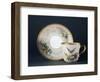 Cup and Saucer, Part of Coffee Service, Circa 1865-null-Framed Giclee Print