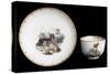 Cup and Saucer with Goats and Sheep-null-Stretched Canvas
