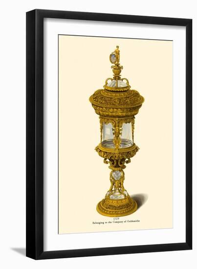 Cup, Belonging to the Company of Goldsmiths-H. Shaw-Framed Art Print