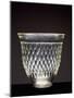 Cup Blown and Polished on Lathe, Colorless with Greenish Hue, Discovered in Barnwell-null-Mounted Giclee Print