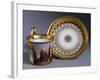 Cup Depicting St Stephen's Cathedral, and Saucer-null-Framed Giclee Print