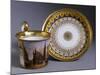 Cup Depicting St Stephen's Cathedral, and Saucer-null-Mounted Giclee Print