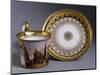 Cup Depicting St Stephen's Cathedral, and Saucer-null-Mounted Giclee Print