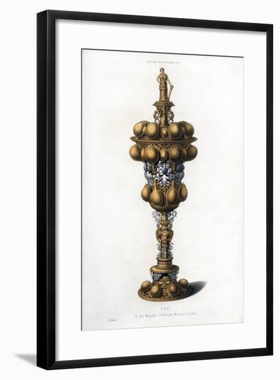 Cup, Early 17th Century-Henry Shaw-Framed Giclee Print