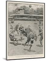 Cup Final Aston Villa Win Against West Bromwich Albion at the Crystal Palace. Final Score 1-0-H.m. Paget-Mounted Art Print