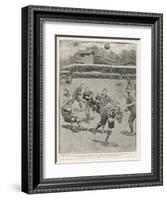 Cup Final Aston Villa Win Against West Bromwich Albion at the Crystal Palace. Final Score 1-0-H.m. Paget-Framed Art Print