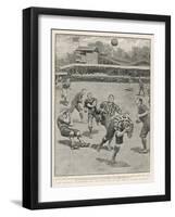 Cup Final Aston Villa Win Against West Bromwich Albion at the Crystal Palace. Final Score 1-0-H.m. Paget-Framed Art Print