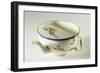 Cup for Invalids with Handle and Spout and Floral Decorations, Ceramic. Germany.-null-Framed Giclee Print