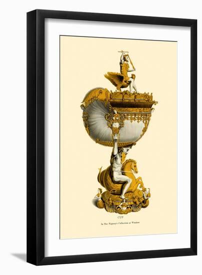 Cup in Her Majesty's Collection at Windsor-H. Shaw-Framed Art Print