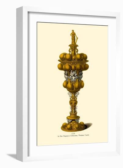 Cup, In Her Majesty's Collection, Windsor Castle-H. Shaw-Framed Art Print