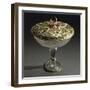 Cup in Rock Crystal and Enameled Gold, 16th Century-Gaspero Martellini-Framed Giclee Print