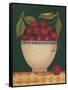 Cup O' Cherries-Diane Pedersen-Framed Stretched Canvas