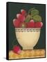 Cup O' Strawberries-Diane Pedersen-Framed Stretched Canvas