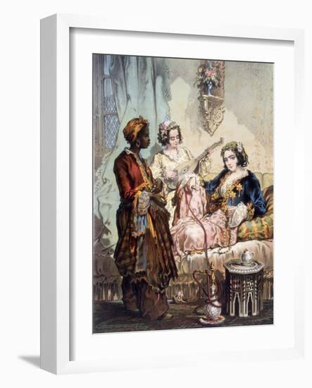 Cup of Coffee, 1858-Amadeo Preziosi-Framed Giclee Print