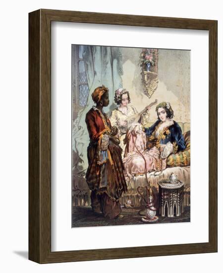 Cup of Coffee, 1858-Amadeo Preziosi-Framed Giclee Print