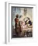 Cup of Coffee, 1858-Amadeo Preziosi-Framed Giclee Print