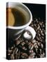 Cup of Coffee-Tek Image-Stretched Canvas