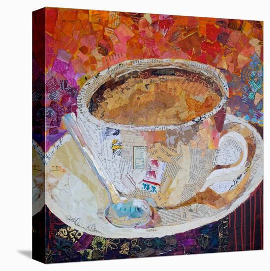 Cup Of Conversation-null-Stretched Canvas