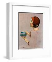 "Cup of Java,"April 30, 1932-Penrhyn Stanlaws-Framed Giclee Print