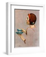 "Cup of Java,"April 30, 1932-Penrhyn Stanlaws-Framed Giclee Print