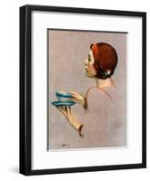 "Cup of Java,"April 30, 1932-Penrhyn Stanlaws-Framed Giclee Print