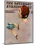 "Cup of Java," Saturday Evening Post Cover, April 30, 1932-Penrhyn Stanlaws-Mounted Premium Giclee Print