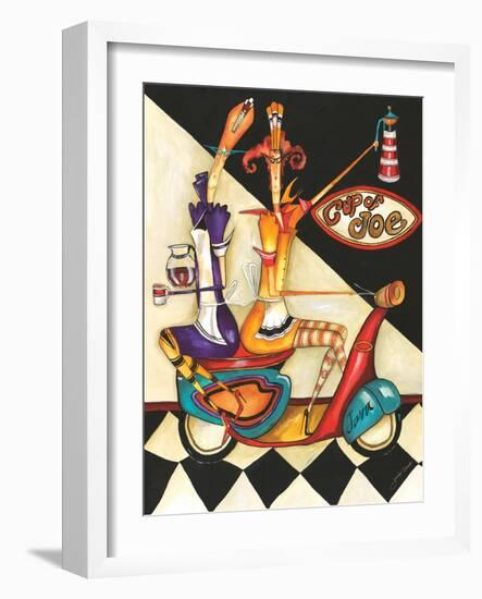 Cup of Joe-Jennifer Garant-Framed Giclee Print