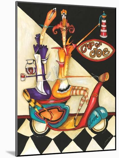 Cup of Joe-Jennifer Garant-Mounted Giclee Print