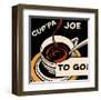 Cup'pa Joe to Go-null-Framed Art Print