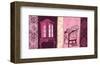 Cupboard & Brocade-Anna Flores-Framed Art Print