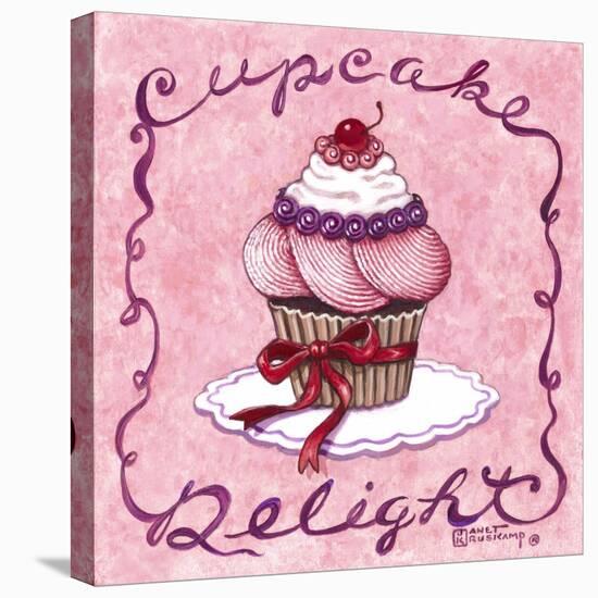 Cupcake Delight-Janet Kruskamp-Stretched Canvas