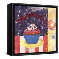 Cupcake Holidays III-Fiona Stokes-Gilbert-Framed Stretched Canvas