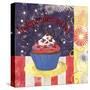 Cupcake Holidays III-Fiona Stokes-Gilbert-Stretched Canvas