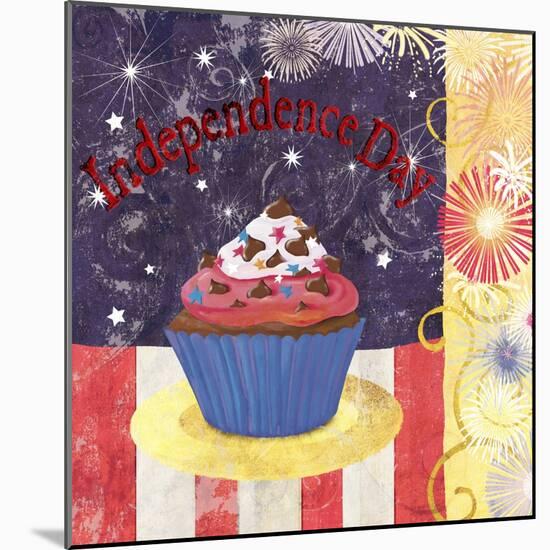 Cupcake Holidays III-Fiona Stokes-Gilbert-Mounted Giclee Print