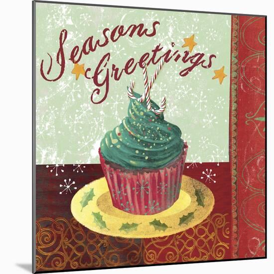 Cupcake Holidays IV-Fiona Stokes-Gilbert-Mounted Giclee Print
