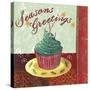 Cupcake Holidays IV-Fiona Stokes-Gilbert-Stretched Canvas