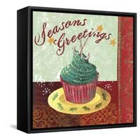 Cupcake Holidays IV-Fiona Stokes-Gilbert-Framed Stretched Canvas