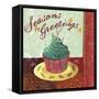 Cupcake Holidays IV-Fiona Stokes-Gilbert-Framed Stretched Canvas