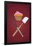 Cupcake - Whisk and Spatula-null-Framed Poster