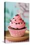 Cupcake-Ruth Black-Stretched Canvas