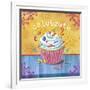 Cupcake-Fiona Stokes-Gilbert-Framed Giclee Print