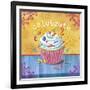 Cupcake-Fiona Stokes-Gilbert-Framed Giclee Print