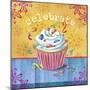 Cupcake-Fiona Stokes-Gilbert-Mounted Giclee Print