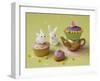 Cupcakes and Rabbits-Louis Gaillard-Framed Art Print