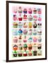 Cupcakes Celebration-null-Framed Premium Giclee Print